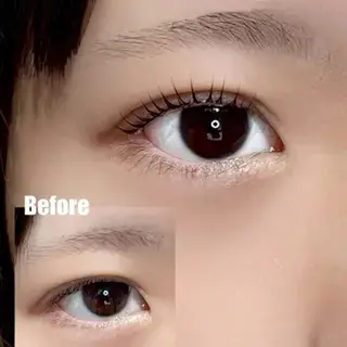 マツエク・マツパ Luna Brow naho☘️のマツエク・マツパデザイン