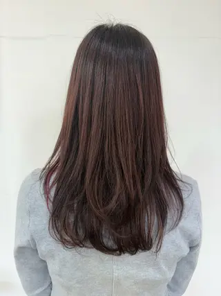 ロング 田村 美沙子のヘアスタイル