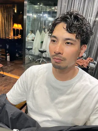ショート パーマ 山本 雅由のヘアスタイル