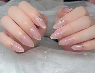 ネイル 🎀PG🩵 ネイルサロンのネイルデザイン