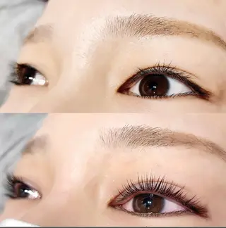 マツエク・マツパ 大阪福島Sayaka 韓国束感マツエク🤍のマツエク・マツパデザイン