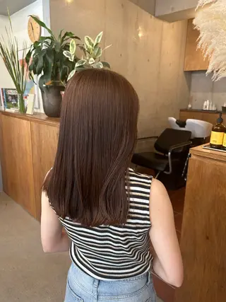 セミロング 伊賀 海優のヘアスタイル