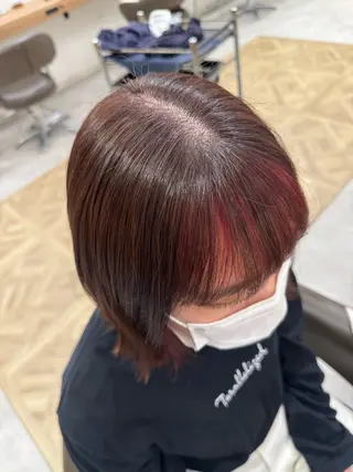 カラー 鈴木 陽菜のヘアスタイル