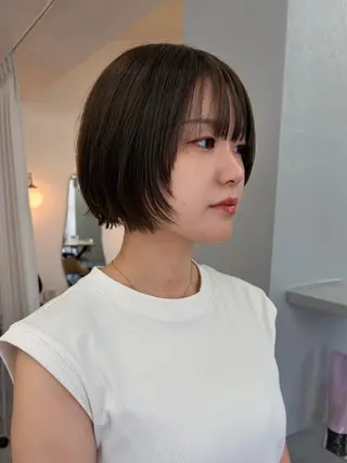 ショート カラー 駒場 まといのヘアスタイル