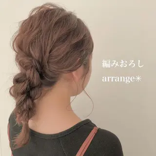 セミロング カラー ヘアアレンジ アイブロウ 🍋黒瀬梨央の眉毛・アイブロウイメージ