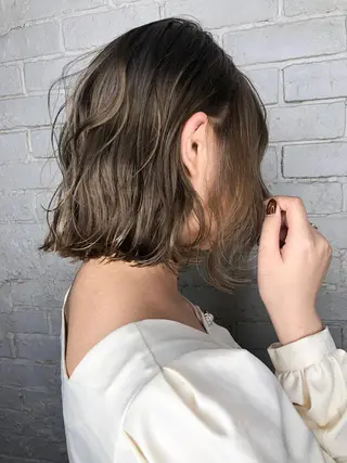 ミディアム カラー welring hair salonのヘアスタイル