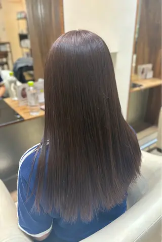 ロング カラー 清野 海真のヘアスタイル