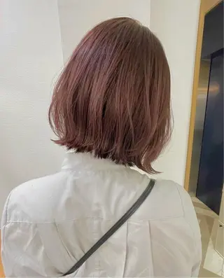 ミディアム 木元 瑛✂︎ボブのヘアスタイル