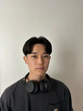 ショート メンズ men's/perm colorDaijuのヘアスタイル