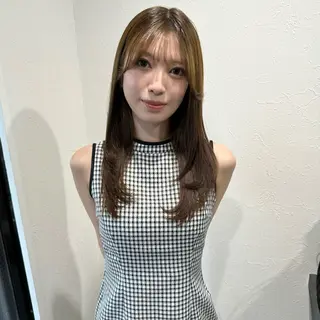 ロング カラー shiho .のヘアスタイル