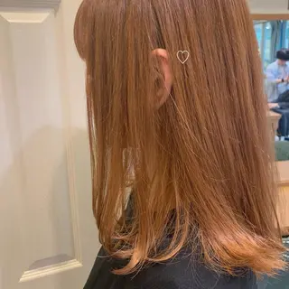 ミディアム 石畑結華 Lond店長のヘアスタイル