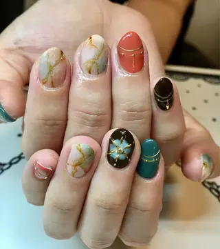 ネイル nailist cocoのネイルデザイン