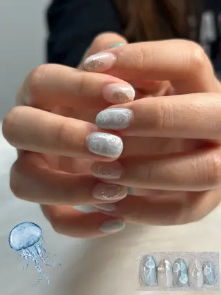 ネイル お絵描きネイル Hanakoのネイルデザイン