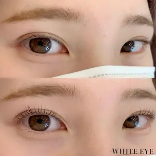 マツエク・マツパ WHITE EYE 🤍Mayukaのマツエク・マツパデザイン