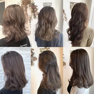 ロング カラー パーマ ヘアアレンジ メンズ キッズ 豊橋美容院 ソンリエのヘアスタイル