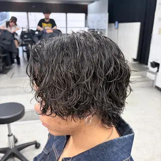 パーマ メンズ 【ルーズパーマ・初パ ーマ指名No.1昇陽のヘアスタイル