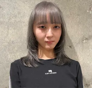 ミディアム 増田 壮のヘアスタイル