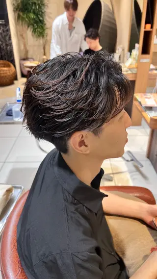 パーマ メンズ 新宿/メンズパーマ/ メンズ特化/和田瑞生のヘアスタイル