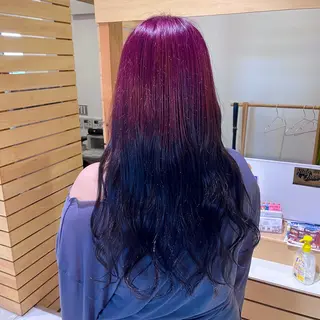 ロング カラー ✨髪質改善🎨 杉本賢人のヘアスタイル