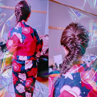 ヘアアレンジ Reika   eyelashのマツエク・マツパデザイン