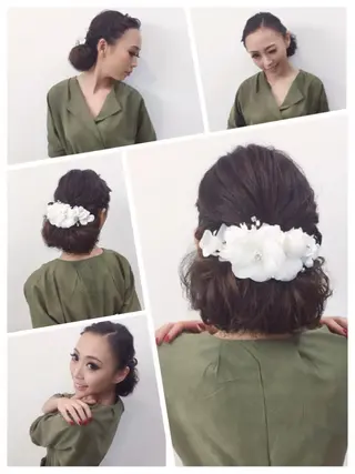 ロング カラー パーマ ヘアアレンジ ネイル マツエク・マツパ 吉川 宙翔のヘアスタイル
