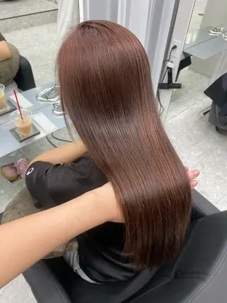 カラー 𝗮𝘆𝘂𝗺𝗶 ハイトーン🎀のヘアスタイル