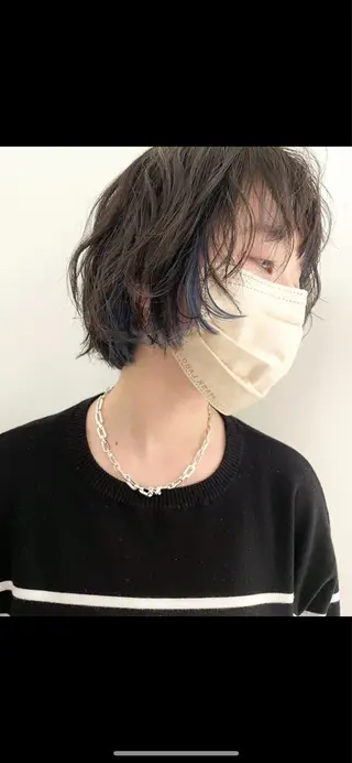 ミディアム カラー 🫧ハイトーン✨格安 より質💐マンツーマのヘアスタイル