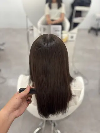 ロング door white hideのヘアスタイル