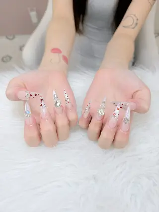 ネイル ANH ゴテゴテネイルのネイルデザイン