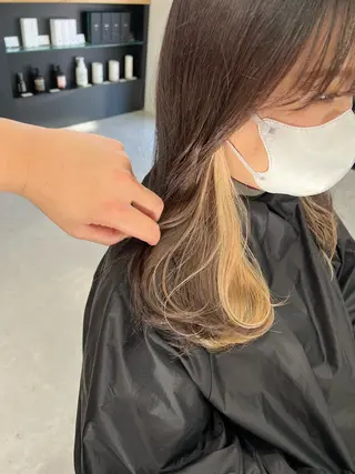 ミディアム 宮地 崇文のヘアスタイル
