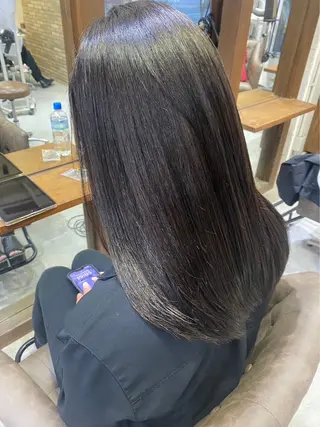 セミロング 神谷 亜結美のヘアスタイル