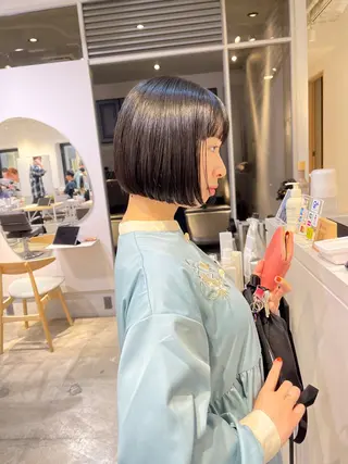 ショート メンズ清潔感のプロ 💈メンズパーマ藤田のヘアスタイル