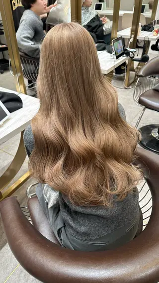 ロング カラー レイヤーダブルカラー KYONのヘアスタイル