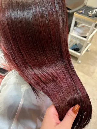 ロング カラー 明 (めい)のヘアスタイル