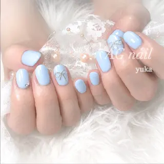 ネイル AGnail 富永  /ちゅるん韓国ネイルのネイルデザイン