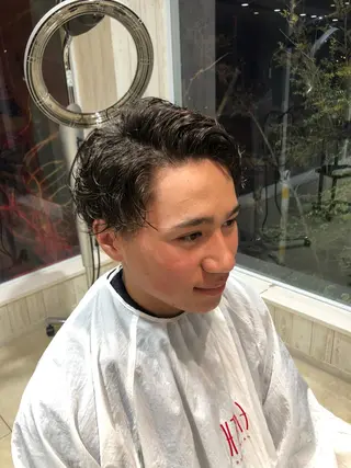 メンズ 石川 信英のヘアスタイル
