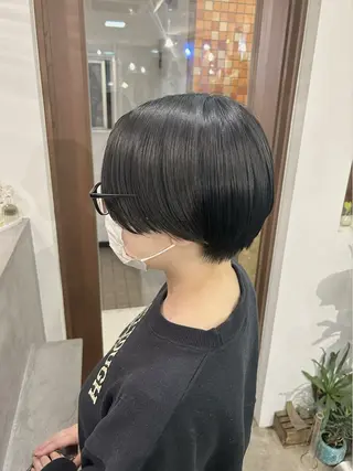 ショート 谷澤 朋佳のヘアスタイル