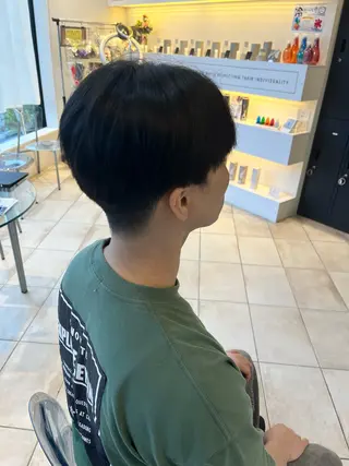 ショート メンズ 【メンズカット】 ✂️モデル募 市村のヘアスタイル