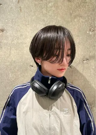 ショート 増田 壮のヘアスタイル