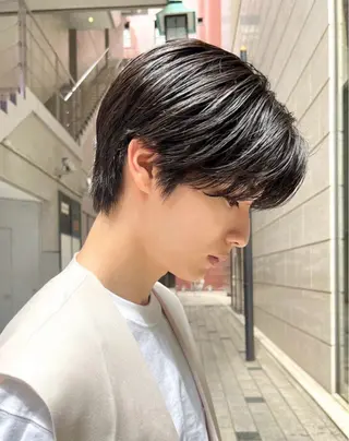 ヘアアレンジ 林 鐘守 /銀座 メンズパーマのヘアスタイル