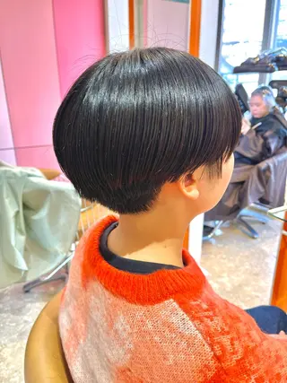 ショート うしだ かおるのヘアスタイル