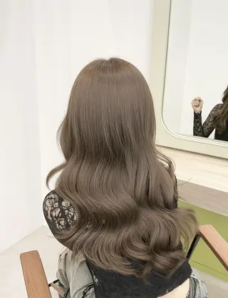 ロング カラー 淵野辺カラーモデル 募集🌼畔上のヘアスタイル