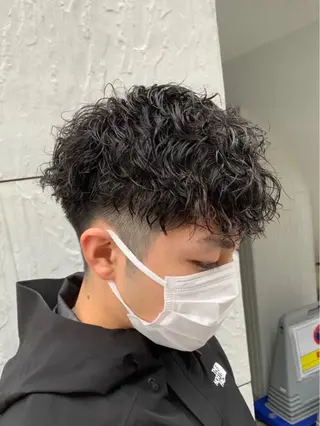 パーマ メンズ メンズモテパーマ💙 fuwaのヘアスタイル