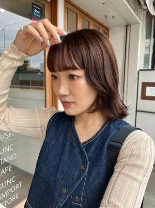 ミディアム 🌼sunc HINAMI🌼のヘアスタイル