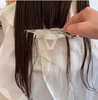ロング ナチュラルなショート 北本空河のヘアスタイル
