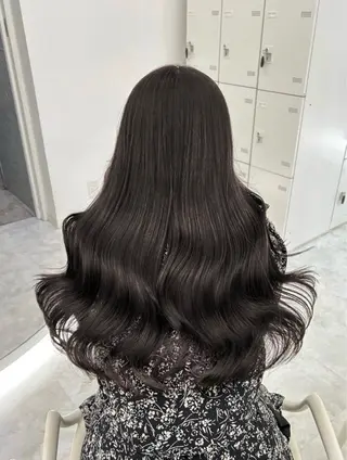 ロング カラー 🤍韓国艶ワンホン ヘアMayu🤍のヘアスタイル