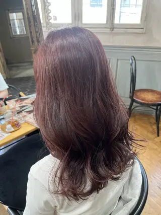 カラー 🎀透明感˖⊹あすか 東橋本🪄︎︎⸝‪⸝のヘアスタイル