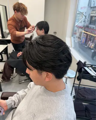 ショート パーマ メンズ メンズパーマ特化/ AOTOのヘアスタイル