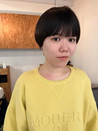 ショート 暖色/パーマ 🌼クニトウメイのヘアスタイル