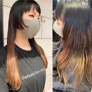 ロング カラー ヘアアレンジ メンズ キッズ ネイル hiro【沿線で叶う 似合わせhair】のヘアスタイル